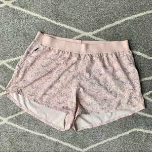Outdoor Voices Pink Pebble Relay Shorts